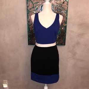 Cynthia Rowley Color Block Racerback Dress